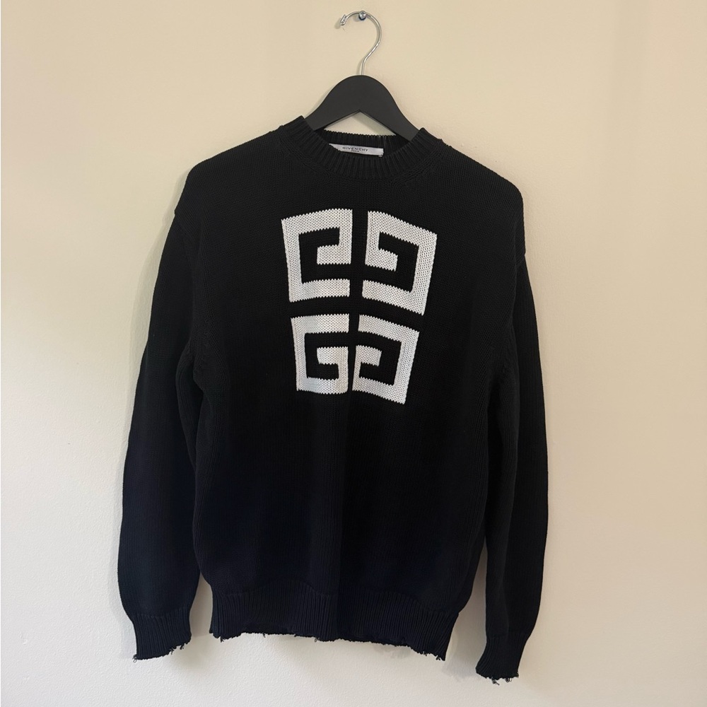 Givenchy Authentic Black Cotton with Logo Sweater. Unisex. Size XS. Good con - Picture 2 of 11